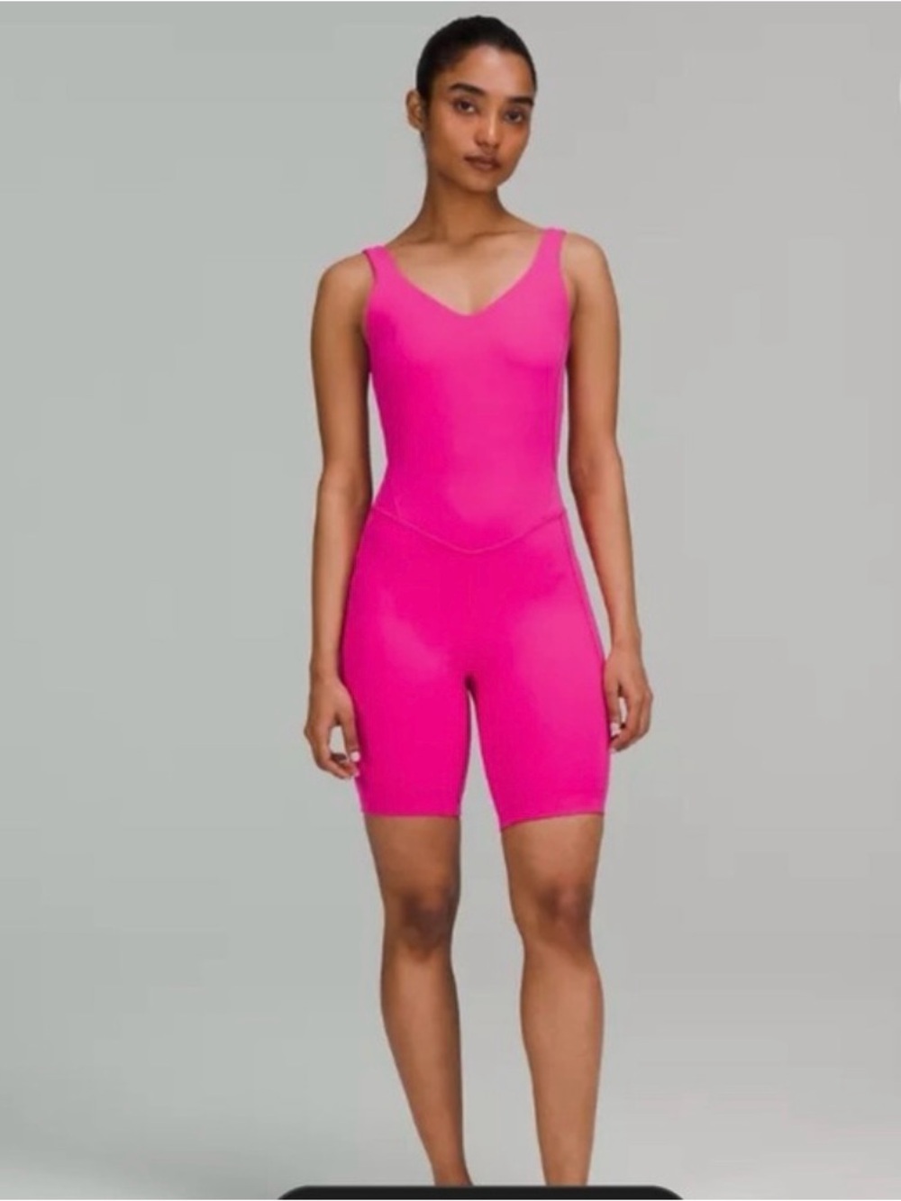 lululemon athletica Hot Pink One-Piece Swim Romper